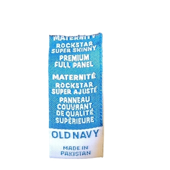 NWT Old Navy black maternity Rockstar super skinny premium full panel jeggings - Picture 6 of 10